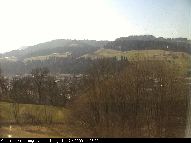 Webcam-Bild: Aussicht vom Dorfberg in Langnau 20090407-110500