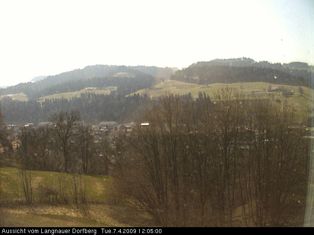 Webcam-Bild: Aussicht vom Dorfberg in Langnau 20090407-120500