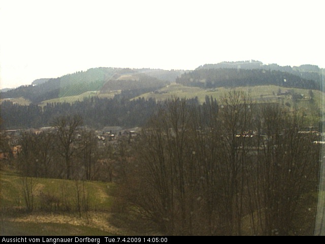 Webcam-Bild: Aussicht vom Dorfberg in Langnau 20090407-140500