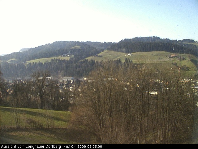 Webcam-Bild: Aussicht vom Dorfberg in Langnau 20090410-090500