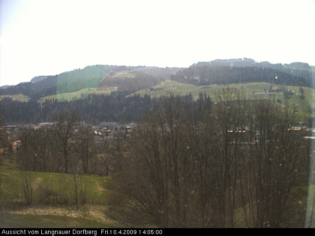 Webcam-Bild: Aussicht vom Dorfberg in Langnau 20090410-140500