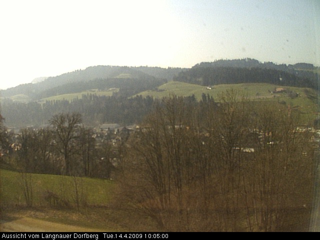 Webcam-Bild: Aussicht vom Dorfberg in Langnau 20090414-100500