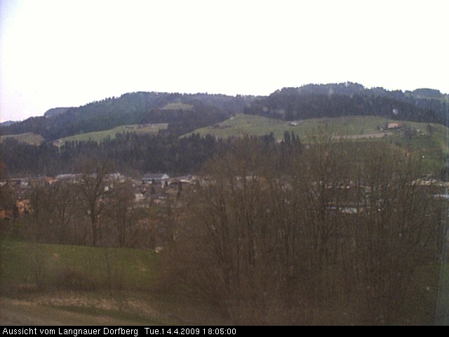 Webcam-Bild: Aussicht vom Dorfberg in Langnau 20090414-180500