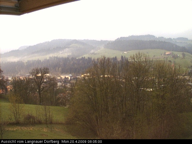 Webcam-Bild: Aussicht vom Dorfberg in Langnau 20090420-080500
