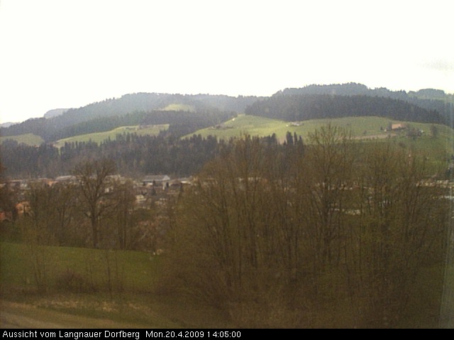 Webcam-Bild: Aussicht vom Dorfberg in Langnau 20090420-140500