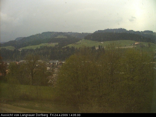 Webcam-Bild: Aussicht vom Dorfberg in Langnau 20090424-140500