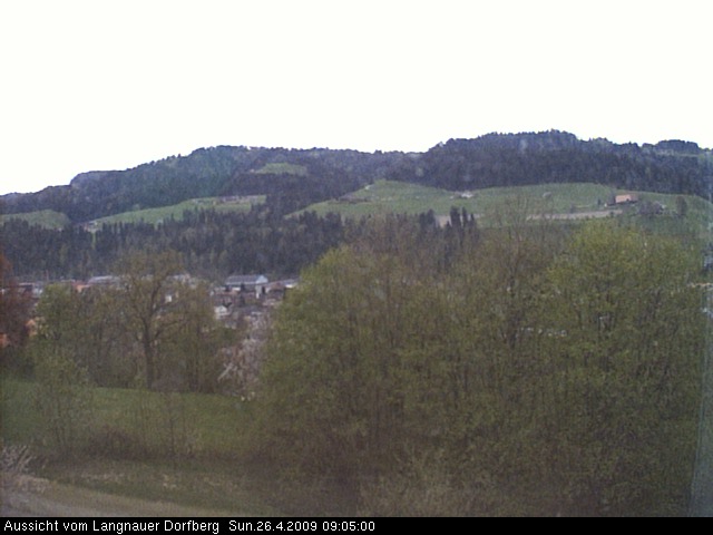 Webcam-Bild: Aussicht vom Dorfberg in Langnau 20090426-090500