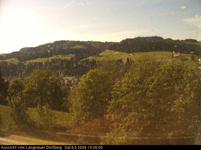 Webcam-Bild: Aussicht vom Dorfberg in Langnau 20090509-100500