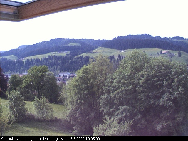 Webcam-Bild: Aussicht vom Dorfberg in Langnau 20090513-100500