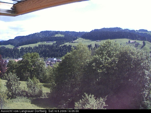 Webcam-Bild: Aussicht vom Dorfberg in Langnau 20090516-160500