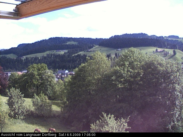 Webcam-Bild: Aussicht vom Dorfberg in Langnau 20090516-170500