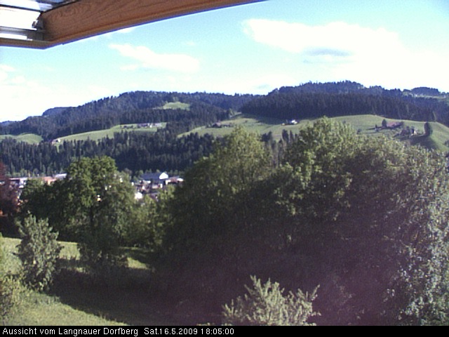 Webcam-Bild: Aussicht vom Dorfberg in Langnau 20090516-180500
