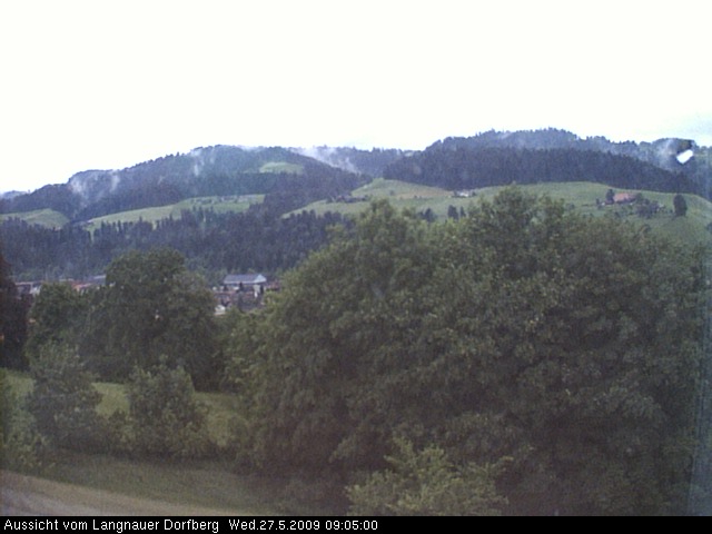 Webcam-Bild: Aussicht vom Dorfberg in Langnau 20090527-090500