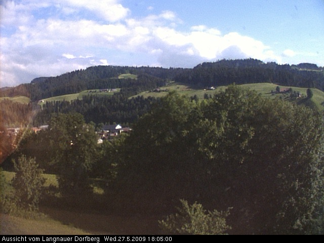 Webcam-Bild: Aussicht vom Dorfberg in Langnau 20090527-180500