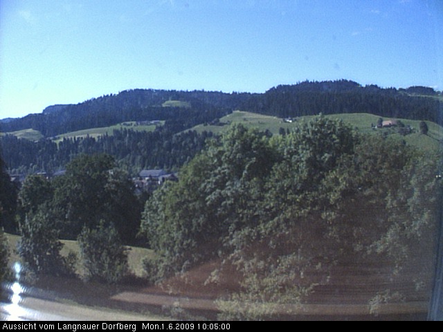 Webcam-Bild: Aussicht vom Dorfberg in Langnau 20090601-100500