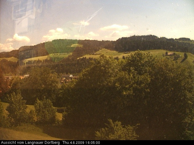 Webcam-Bild: Aussicht vom Dorfberg in Langnau 20090604-160500