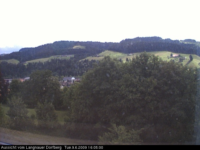 Webcam-Bild: Aussicht vom Dorfberg in Langnau 20090609-160500