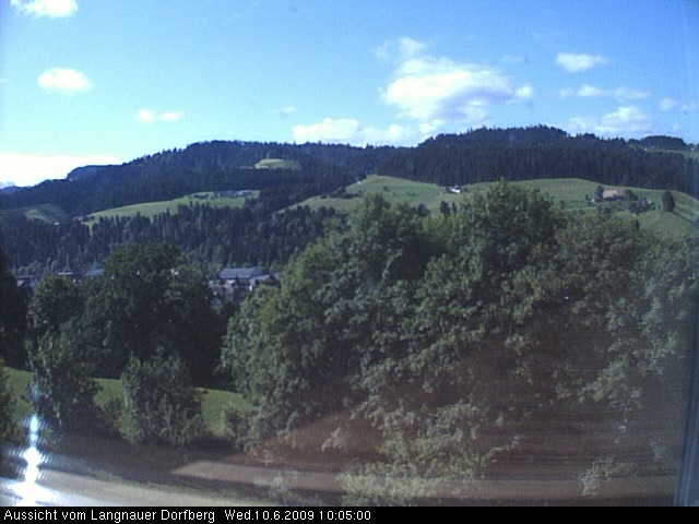Webcam-Bild: Aussicht vom Dorfberg in Langnau 20090610-100500