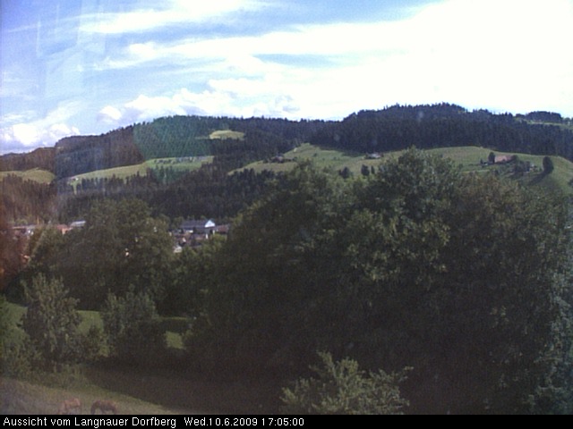Webcam-Bild: Aussicht vom Dorfberg in Langnau 20090610-170500