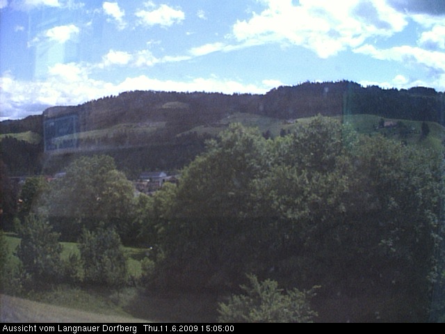 Webcam-Bild: Aussicht vom Dorfberg in Langnau 20090611-150500