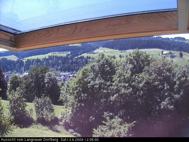 Webcam-Bild: Aussicht vom Dorfberg in Langnau 20090613-120500