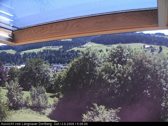 Webcam-Bild: Aussicht vom Dorfberg in Langnau 20090613-150500