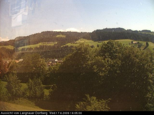 Webcam-Bild: Aussicht vom Dorfberg in Langnau 20090617-160500