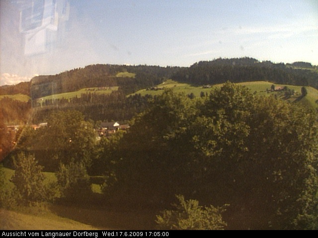 Webcam-Bild: Aussicht vom Dorfberg in Langnau 20090617-170500