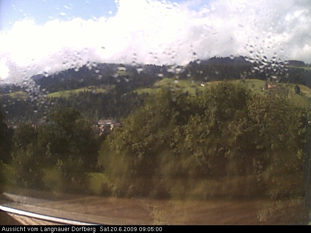 Webcam-Bild: Aussicht vom Dorfberg in Langnau 20090620-090500