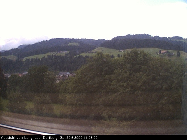 Webcam-Bild: Aussicht vom Dorfberg in Langnau 20090620-110500