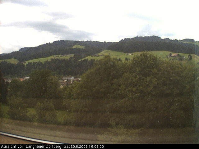 Webcam-Bild: Aussicht vom Dorfberg in Langnau 20090620-160500