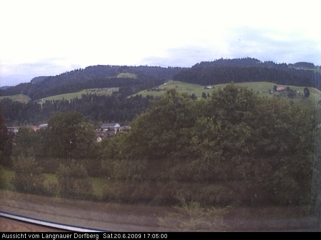 Webcam-Bild: Aussicht vom Dorfberg in Langnau 20090620-170500