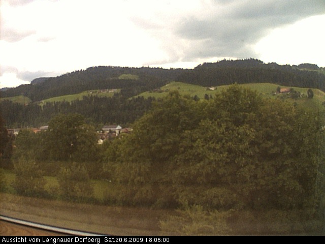 Webcam-Bild: Aussicht vom Dorfberg in Langnau 20090620-180500