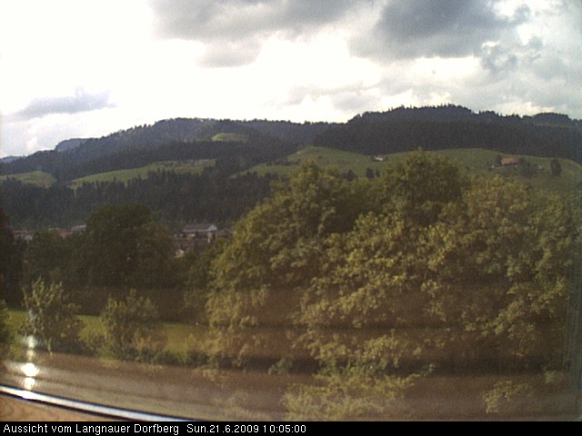 Webcam-Bild: Aussicht vom Dorfberg in Langnau 20090621-100500