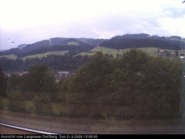Webcam-Bild: Aussicht vom Dorfberg in Langnau 20090621-150500