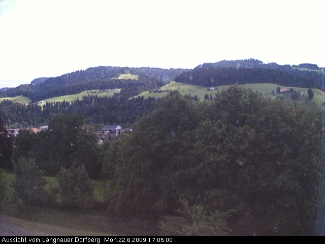 Webcam-Bild: Aussicht vom Dorfberg in Langnau 20090622-170500