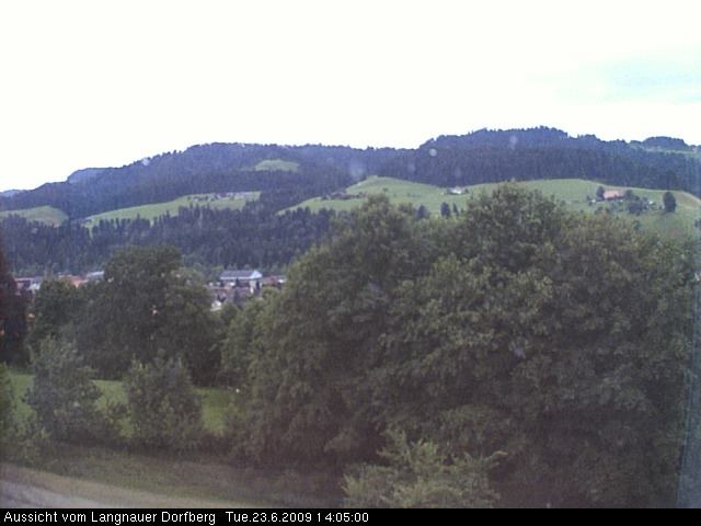 Webcam-Bild: Aussicht vom Dorfberg in Langnau 20090623-140500
