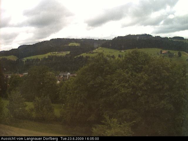 Webcam-Bild: Aussicht vom Dorfberg in Langnau 20090623-160500