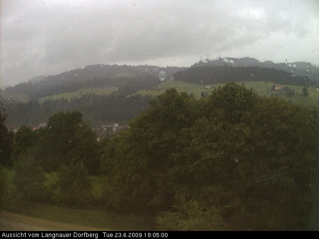 Webcam-Bild: Aussicht vom Dorfberg in Langnau 20090623-180500