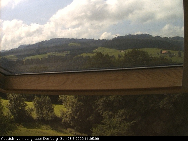 Webcam-Bild: Aussicht vom Dorfberg in Langnau 20090628-110500