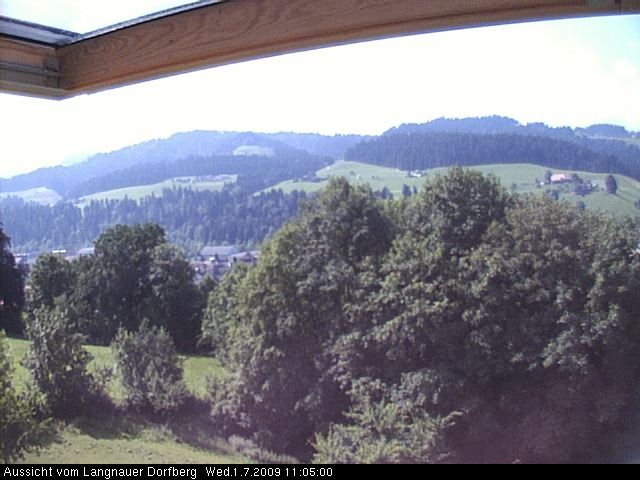 Webcam-Bild: Aussicht vom Dorfberg in Langnau 20090701-110500