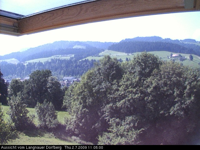 Webcam-Bild: Aussicht vom Dorfberg in Langnau 20090702-110500