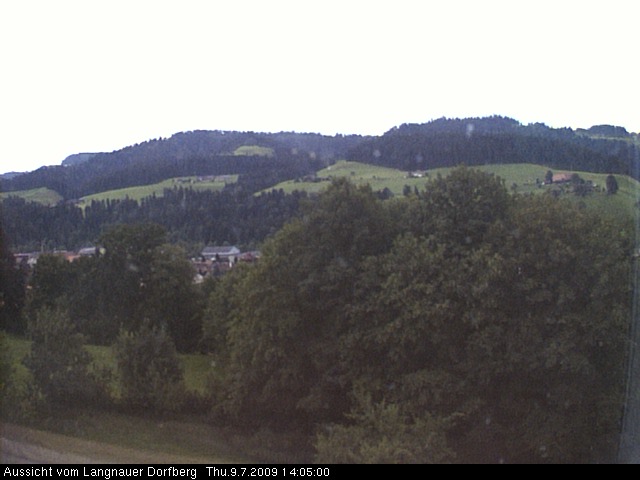 Webcam-Bild: Aussicht vom Dorfberg in Langnau 20090709-140500