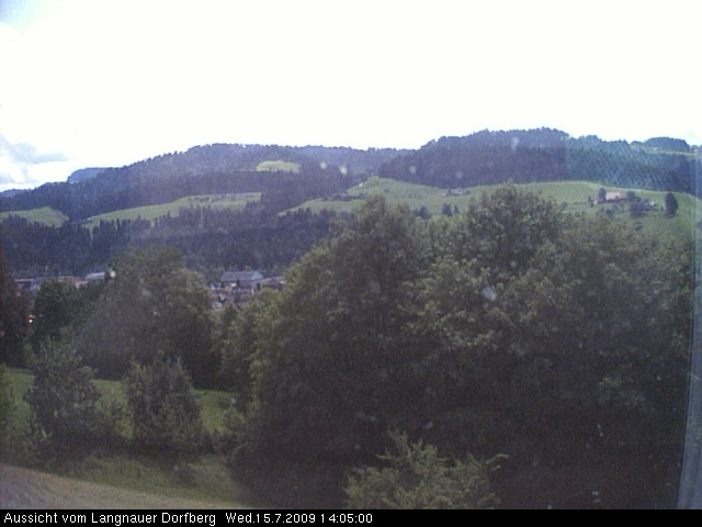 Webcam-Bild: Aussicht vom Dorfberg in Langnau 20090715-140500