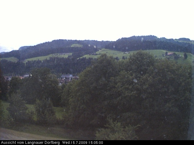 Webcam-Bild: Aussicht vom Dorfberg in Langnau 20090715-150500