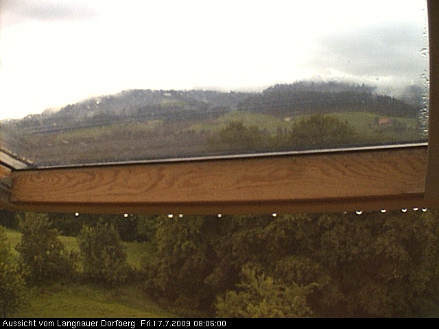 Webcam-Bild: Aussicht vom Dorfberg in Langnau 20090717-080500
