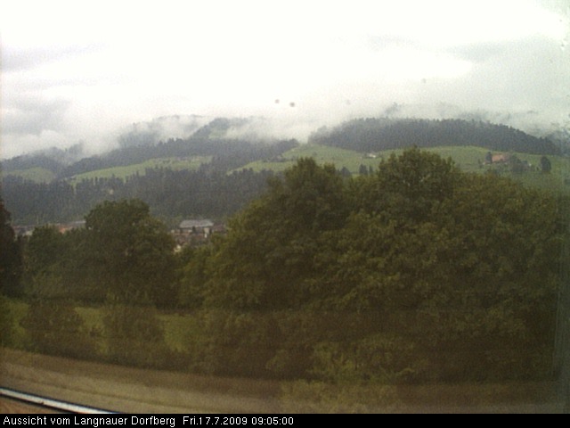 Webcam-Bild: Aussicht vom Dorfberg in Langnau 20090717-090500