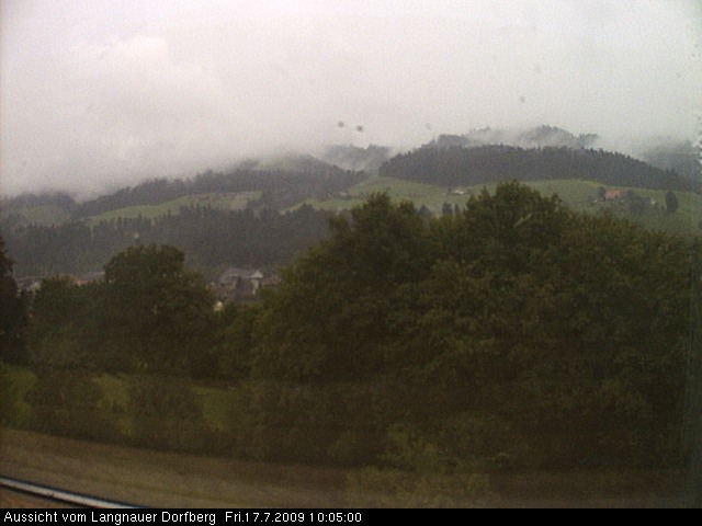Webcam-Bild: Aussicht vom Dorfberg in Langnau 20090717-100500