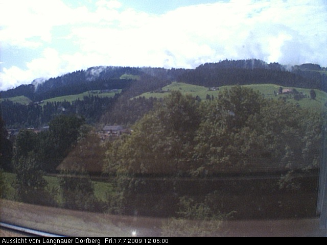 Webcam-Bild: Aussicht vom Dorfberg in Langnau 20090717-120500