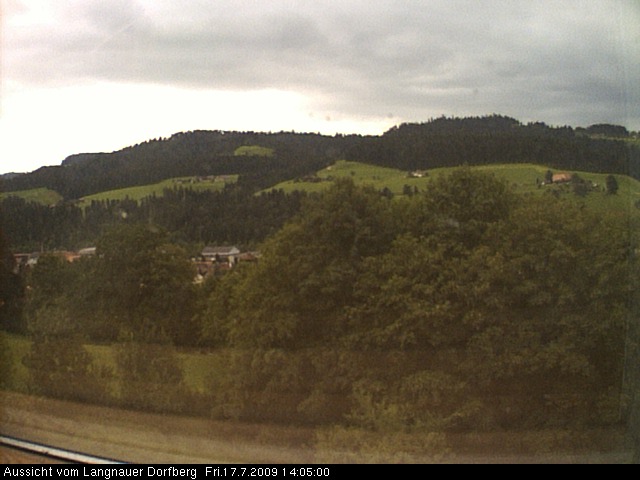 Webcam-Bild: Aussicht vom Dorfberg in Langnau 20090717-140500
